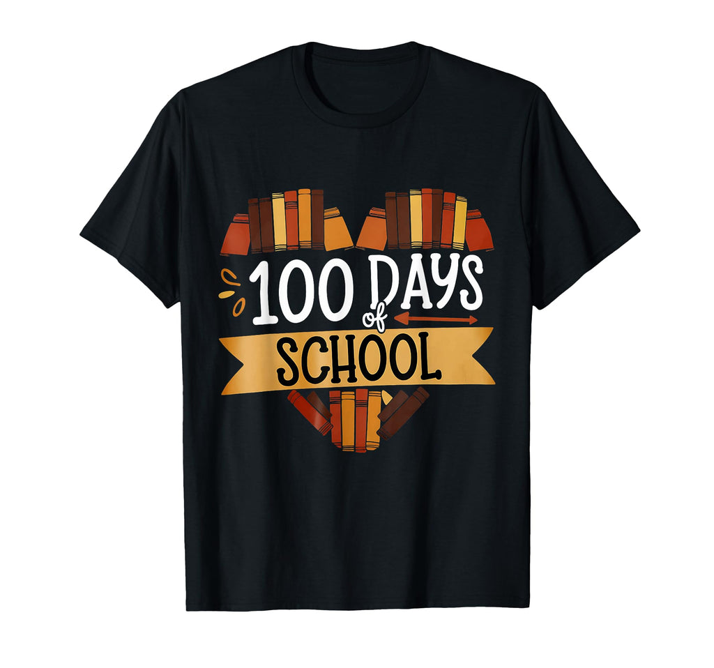 100 Days Books Reading Teacher 100Th T-Shirt - Unique Graphic for Adults - T-Shirt, Sweatshirt, Hoodie