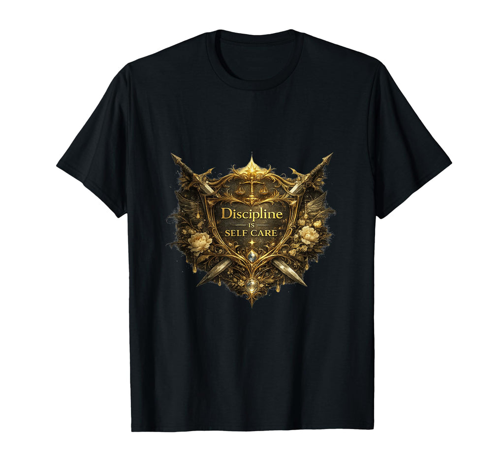Discipline Is Self Care T-Shirt - Custom Art Print Unisex - T-Shirt, Sweatshirt, Hoodie