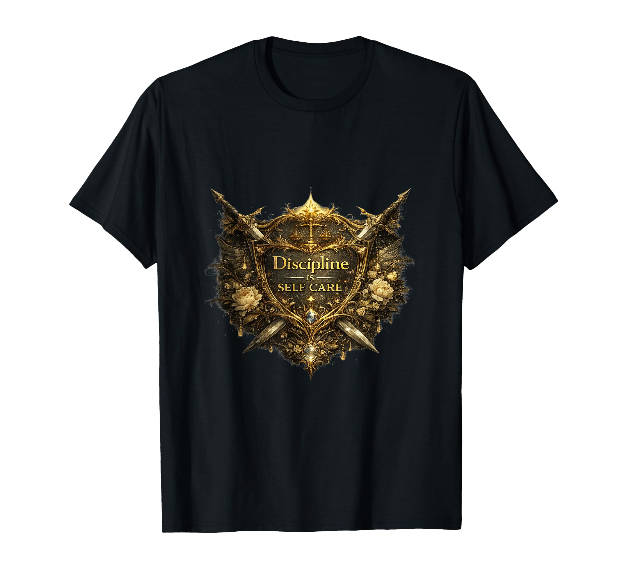 Discipline Is Self Care T-Shirt - Custom Art Print Unisex - T-Shirt, Sweatshirt, Hoodie