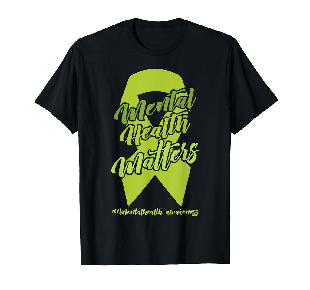 Mental Health Matters End Stigma T-Shirt - Aesthetic Graphic Men Women - T-Shirt, Sweatshirt, Hoodie