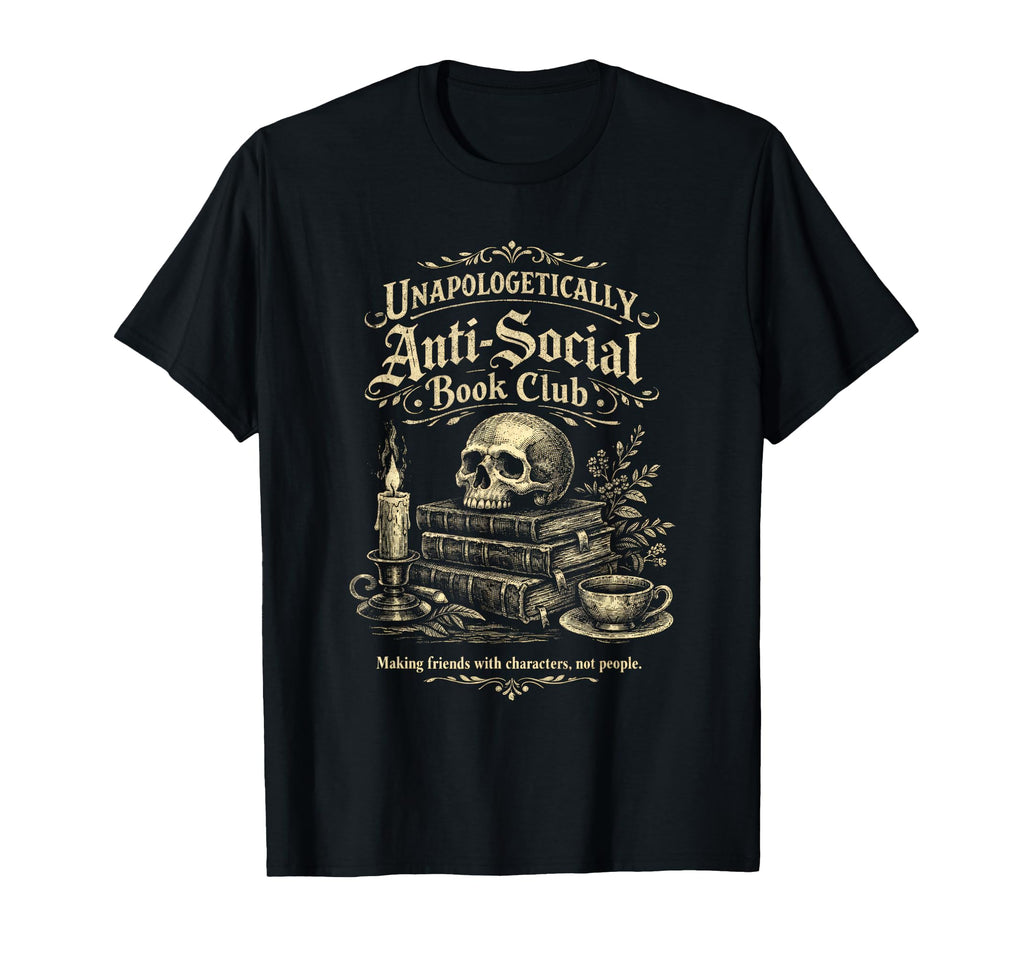 Funny Introvert Book Club Bookworms T-Shirt - Streetwear Style Men Women - T-Shirt, Sweatshirt, Hoodie