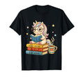 Book Lover Unciorn Reading Bookish T-Shirt - Aesthetic Graphic Men Women - T-Shirt, Sweatshirt, Hoodie