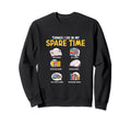 Things I Do My Spare Time Book Sweatshirt - Fun Novelty Design for Adults - T-Shirt, Sweatshirt, Hoodie
