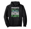 Introverted But Willing To Discuss Hoodie - Fun Novelty Design Men Women - T-Shirt, Sweatshirt, Hoodie