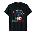 Easily Distracted Books Dragons Funny T-Shirt - Novelty Apparel for Adults - T-Shirt, Sweatshirt, Hoodie