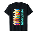 Bibliophile Book Lover Stack Books T-Shirt - Aesthetic Graphic Unisex - T-Shirt, Sweatshirt, Hoodie