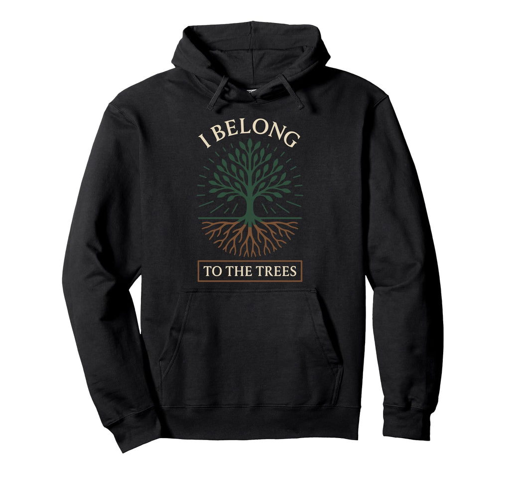 Forest Walk Overthinker Mental Reset Gift Hoodie - Minimalist Print Unisex - T-Shirt, Sweatshirt, Hoodie