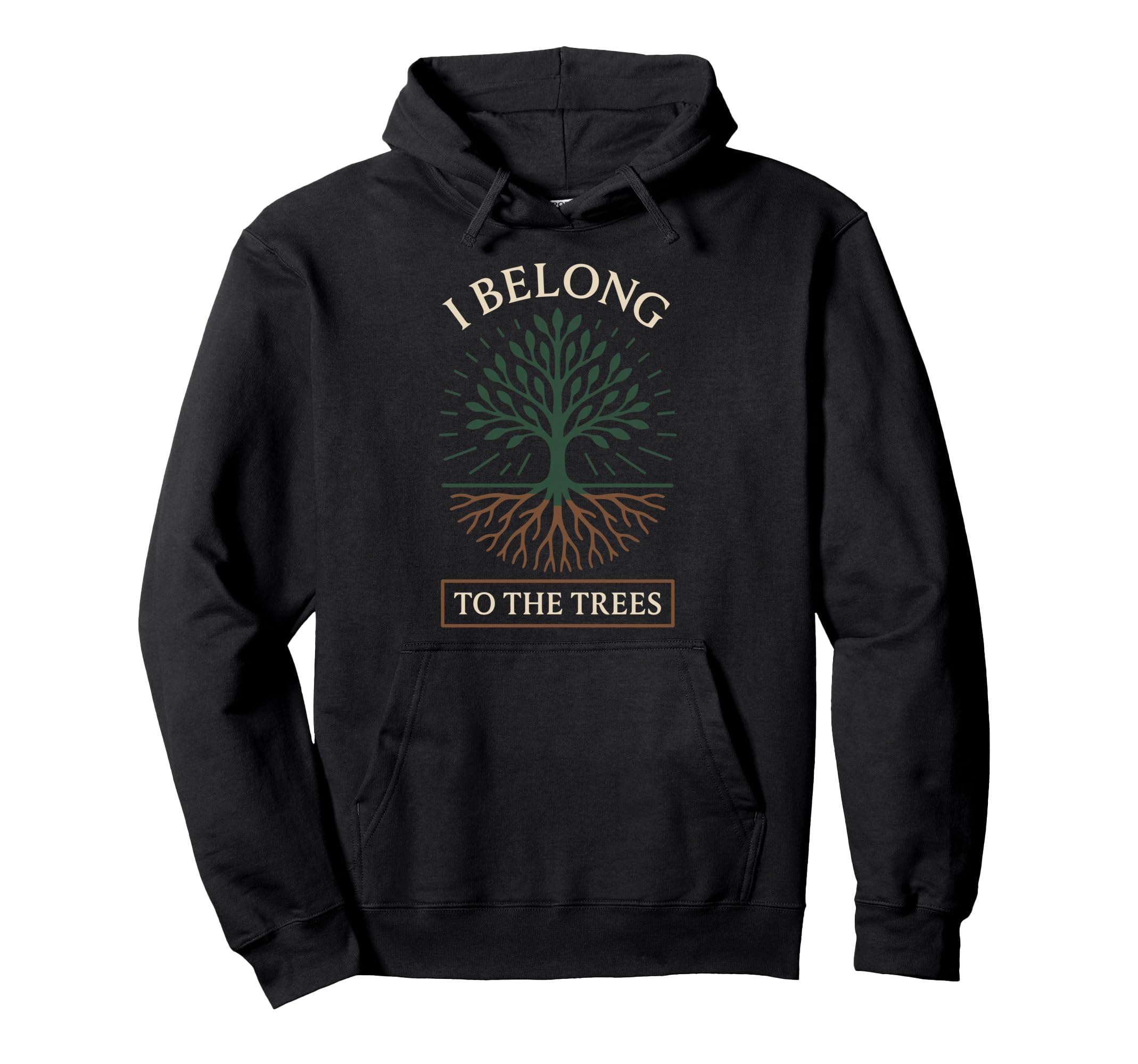 Forest Walk Overthinker Mental Reset Gift Hoodie - Minimalist Print Unisex - T-Shirt, Sweatshirt, Hoodie