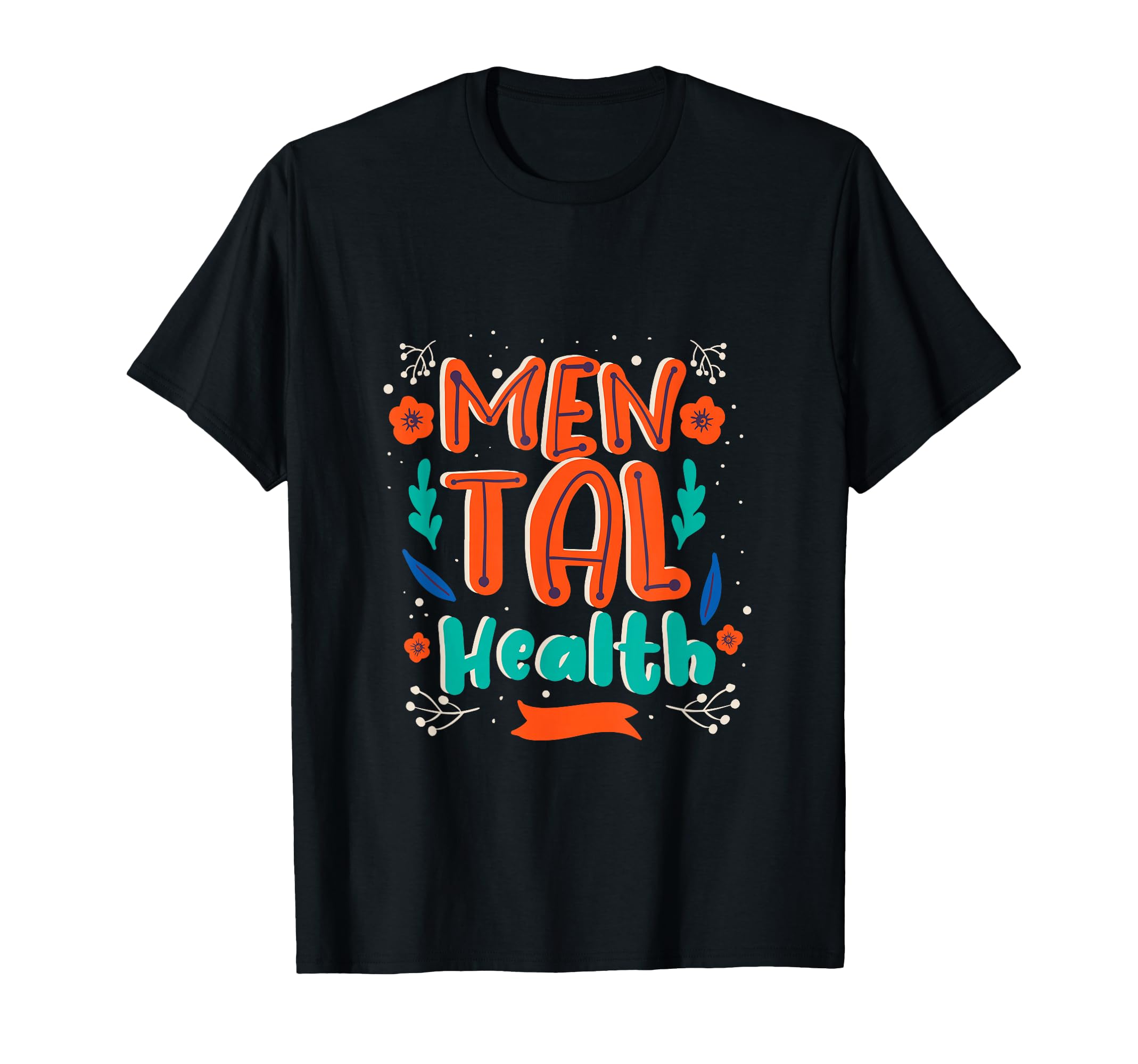 Mental Health Awareness Sweatshirt - Minimalist Print for Adults - T-Shirt, Sweatshirt, Hoodie