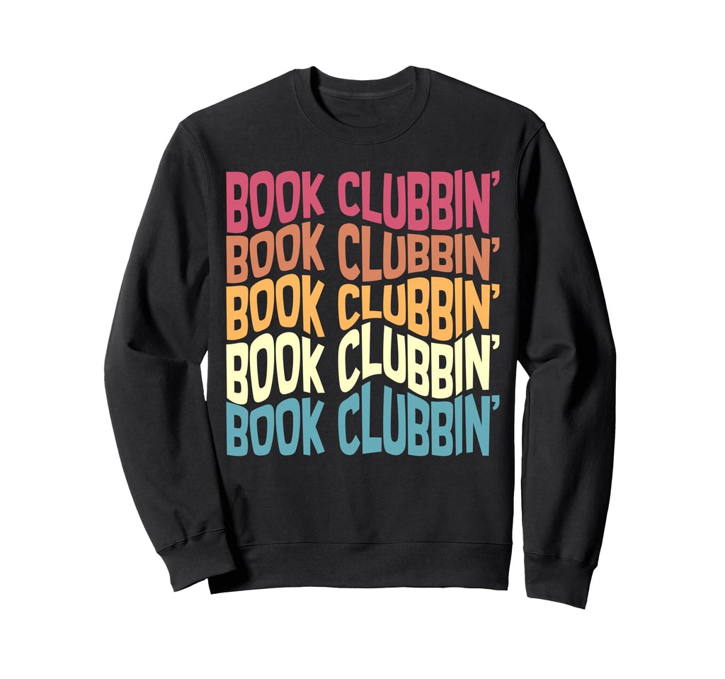 Book Clubbing Booktrovert Bookworm Sweatshirt - Unique Graphic Men Women - T-Shirt, Sweatshirt, Hoodie