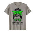 End Stigma Messy Bun Mental Health T-Shirt - Fun Novelty Design Unisex - T-Shirt, Sweatshirt, Hoodie