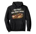 Funny Squirrel Chaotic Energy Hoodie - Novelty Apparel for Adults - T-Shirt, Sweatshirt, Hoodie