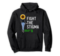 Mental Health Awareness Fight Stigma Hoodie - Aesthetic Graphic Unisex - T-Shirt, Sweatshirt, Hoodie