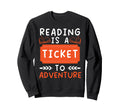 Reading Is Otterly Fun Book Nerd Read Sweatshirt - Graphic Print Unisex - T-Shirt, Sweatshirt, Hoodie