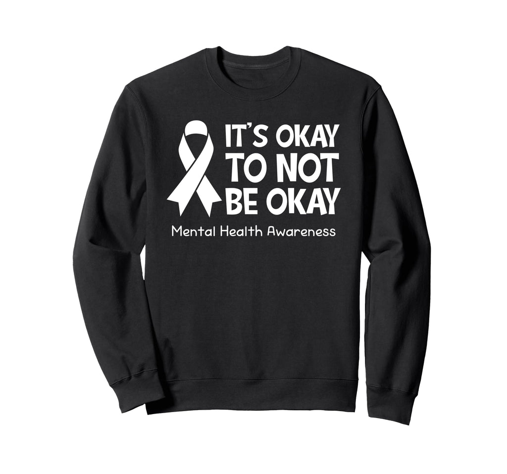 Its Okay To Not Be Okay Us Flag Sweatshirt - Streetwear Style for Adults - T-Shirt, Sweatshirt, Hoodie