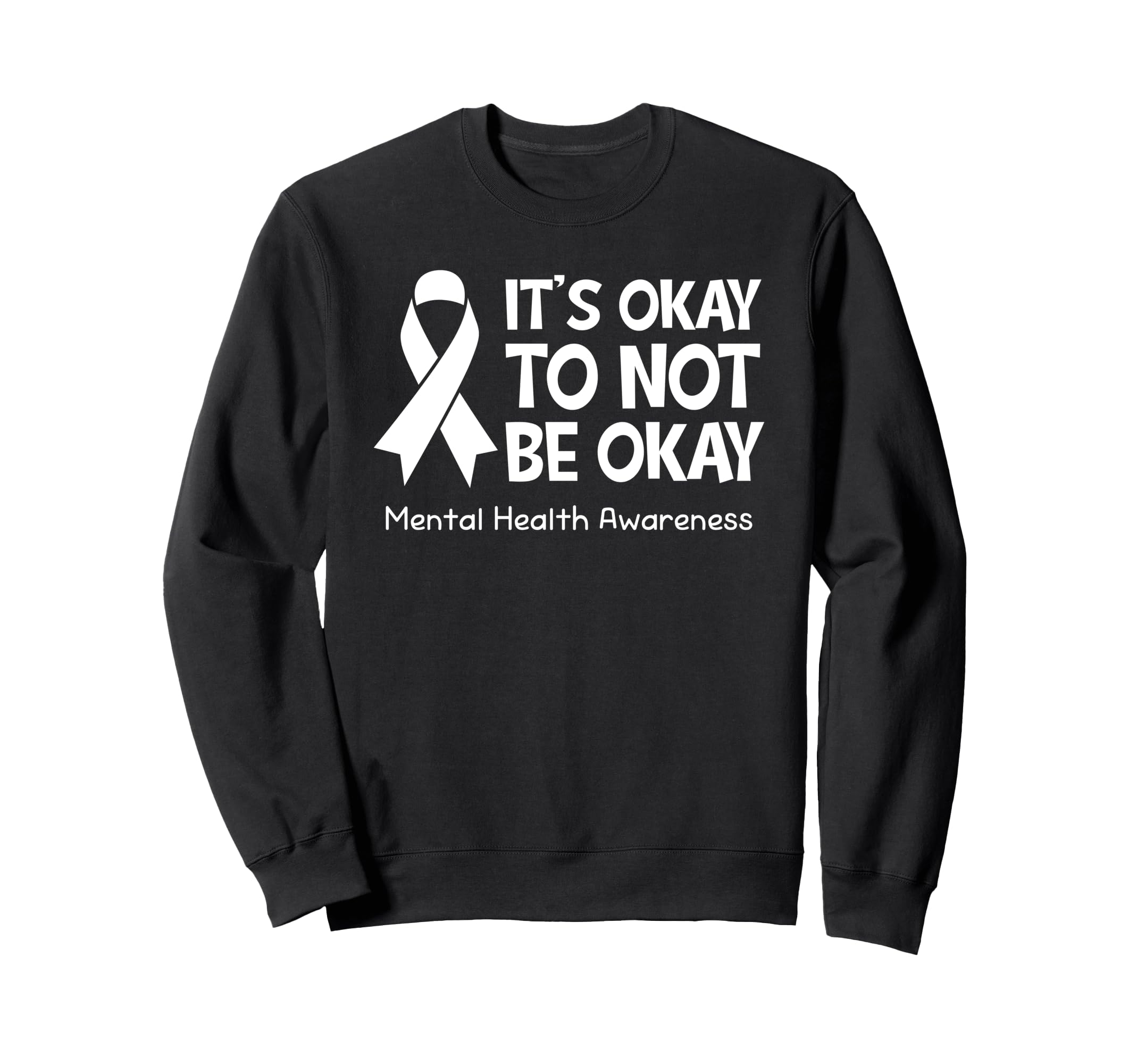 Its Okay To Not Be Okay Us Flag Sweatshirt - Streetwear Style for Adults - T-Shirt, Sweatshirt, Hoodie