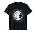 Astrology Sun Eclipse Moon Yoga T-Shirt - Minimalist Print Unisex - T-Shirt, Sweatshirt, Hoodie