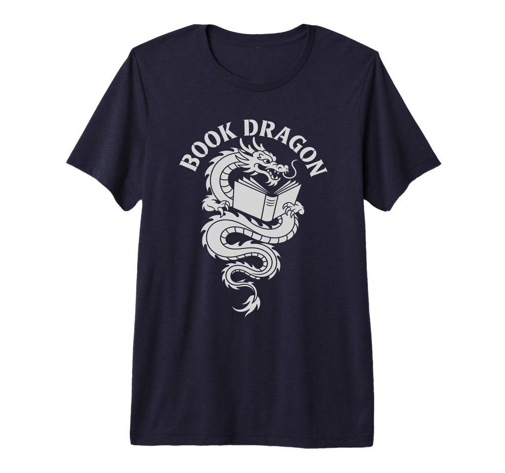 Funny Bookworm Be Book Dragon Cny T-Shirt - Casual Everyday Wear Unisex - T-Shirt, Sweatshirt, Hoodie