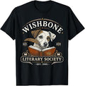 Wishbone Literary Society Est 1995 Dog Reader Vintage T-Shirt Unisex T-shirt, Sweatshirt, Hoodie, Long Sleeve Tee - T-Shirt, Sweatshirt, Hoodie