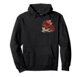 Sleeping Dragon Books Bookworm Book Lover Hoodie - Trendy Graphic Unisex - T-Shirt, Sweatshirt, Hoodie