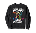 Best Therapy Is Golden Retriever Sweatshirt - Minimalist Print for Adults - T-Shirt, Sweatshirt, Hoodie