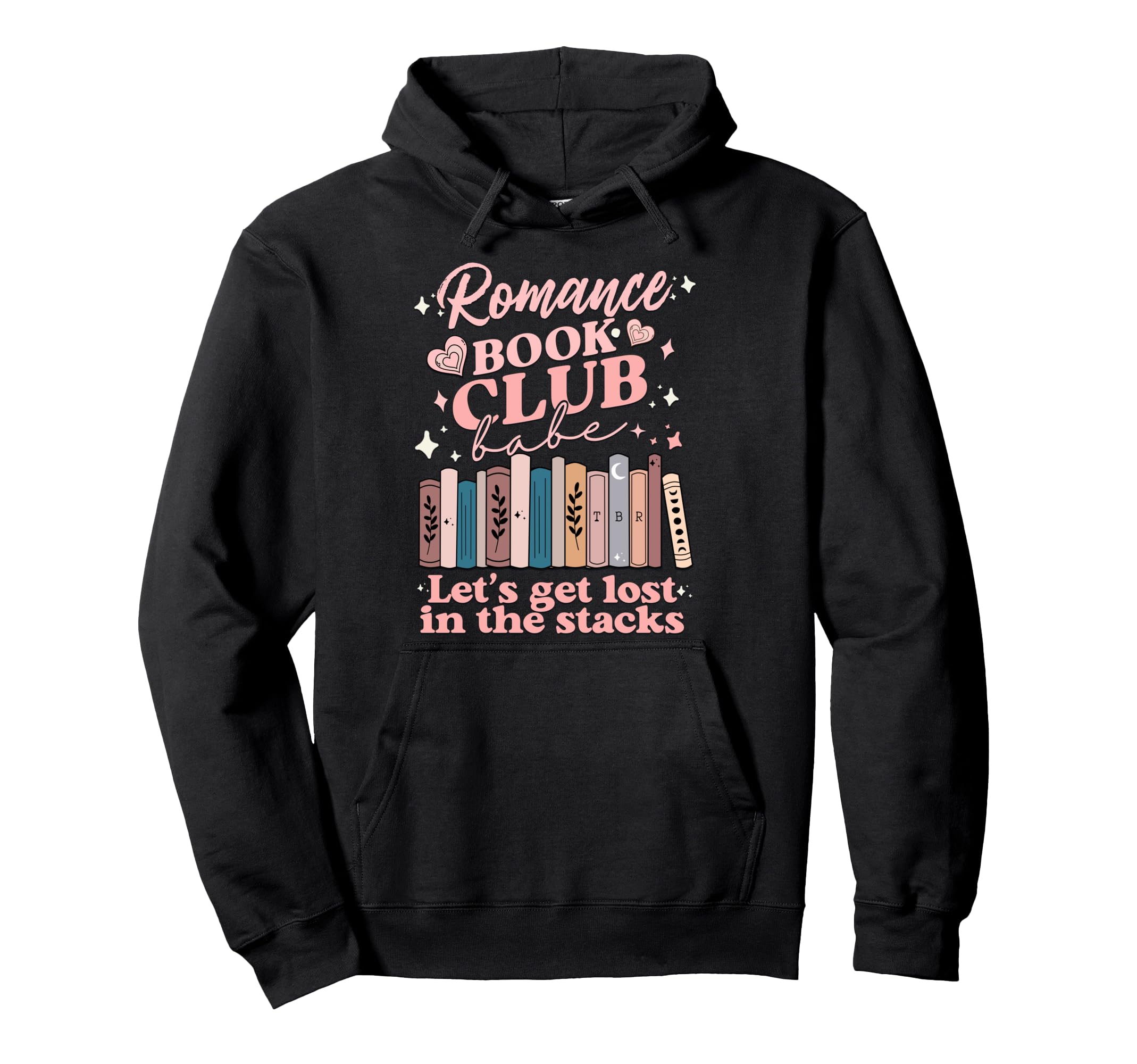Valentines Day Romance Book Club Babe Hoodie - Trendy Graphic for Adults - T-Shirt, Sweatshirt, Hoodie