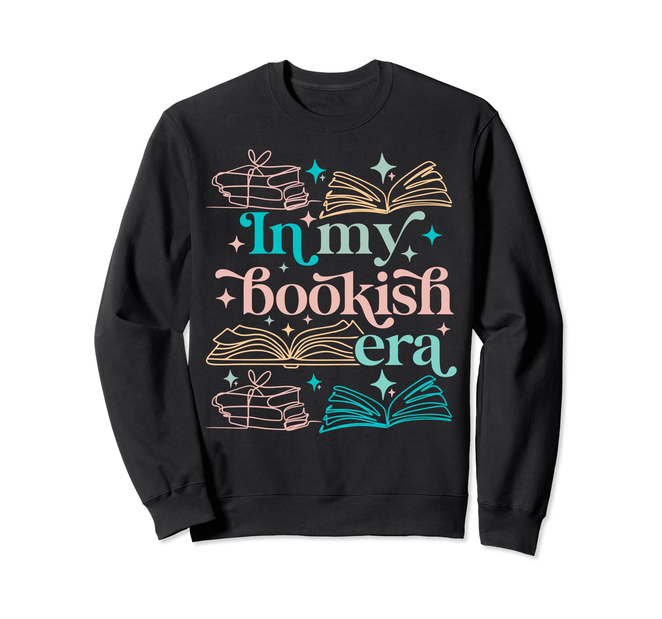 My Bookish Era Book Lover Sweatshirt - Unique Graphic Unisex - T-Shirt, Sweatshirt, Hoodie