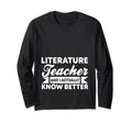 Literature Teacher And Hoodie - Graphic Print Men Women - T-Shirt, Sweatshirt, Hoodie
