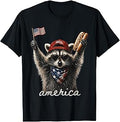 America Meme Raccoon Hot Dog 250 Years 1776 2026 4th of July T-Shirt Unisex T-shirt, Sweatshirt, Hoodie, Long Sleeve Tee - T-Shirt, Sweatshirt, Hoodie