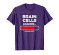 Brain Cells Loading T-Shirt - Minimalist Print Men Women - T-Shirt, Sweatshirt, Hoodie