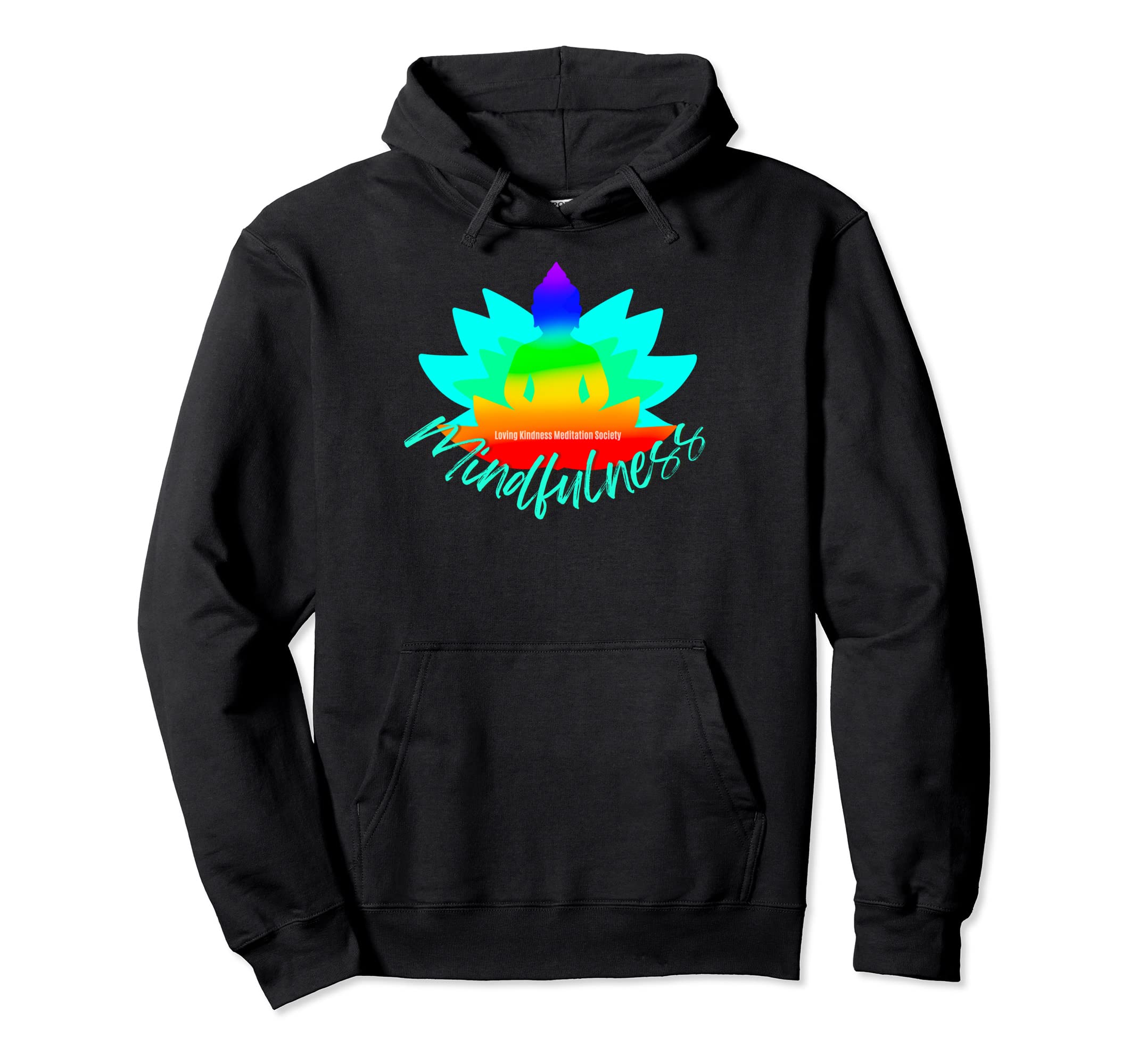 Mindfulness Buddha Buddhism Spiritual Hoodie - Minimalist Print Men Women - T-Shirt, Sweatshirt, Hoodie