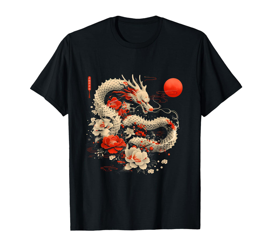 Amazing Chinese Year Dragon T-Shirt - Fun Novelty Design for Adults - T-Shirt, Sweatshirt, Hoodie