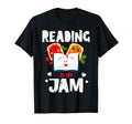 Reading Is My Jam Teacher Book Nerds T-Shirt - Fun Novelty Design Men Women - T-Shirt, Sweatshirt, Hoodie