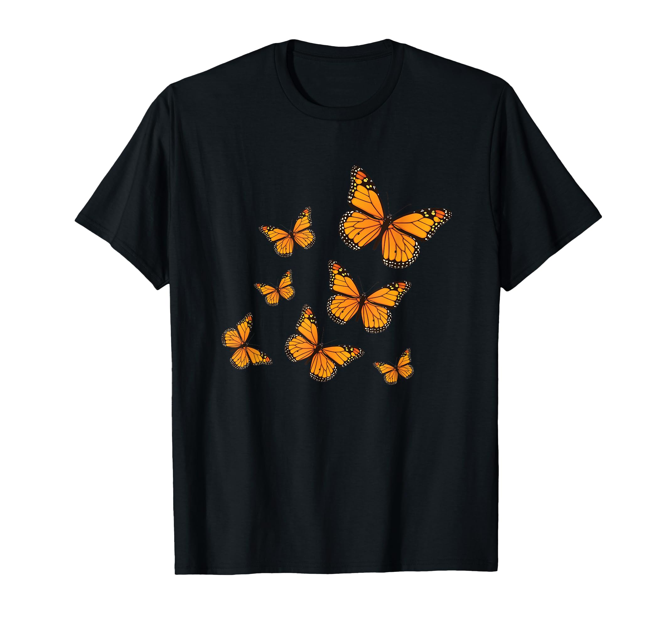 Monarch Butterflies T-Shirt - Unique Graphic for Adults - T-Shirt, Sweatshirt, Hoodie