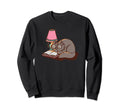 Cat Reading Every Book Lover Sweatshirt - Aesthetic Graphic for Adults - T-Shirt, Sweatshirt, Hoodie