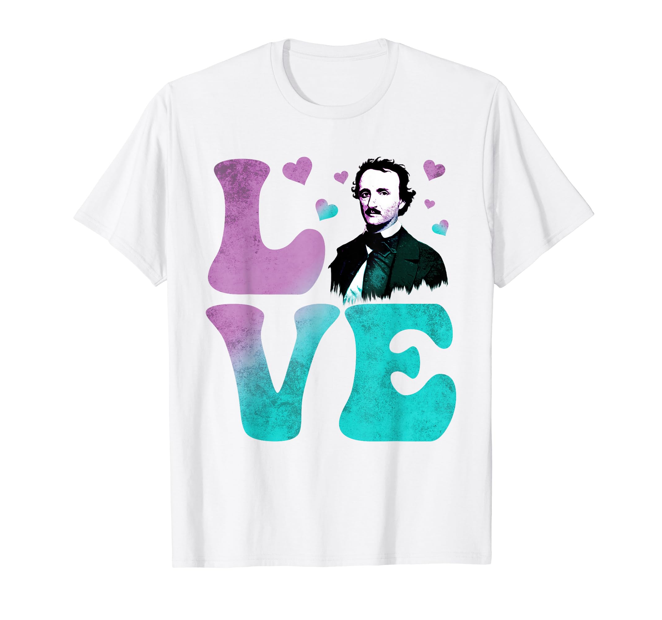 Edgar Allan Poe English Literature Love T-Shirt - Trendy Graphic for Adults - T-Shirt, Sweatshirt, Hoodie