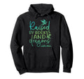 Raised Books And Dragons Fantasy Book Hoodie - Trendy Graphic Men Women - T-Shirt, Sweatshirt, Hoodie