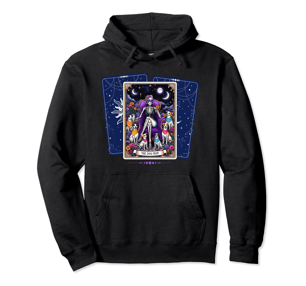 Dog Mom Tarot Card Hoodie - Fun Novelty Design Unisex - T-Shirt, Sweatshirt, Hoodie