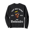 Rottweiler Dog Lover I Just Need My Sweatshirt - Minimalist Print Unisex - T-Shirt, Sweatshirt, Hoodie