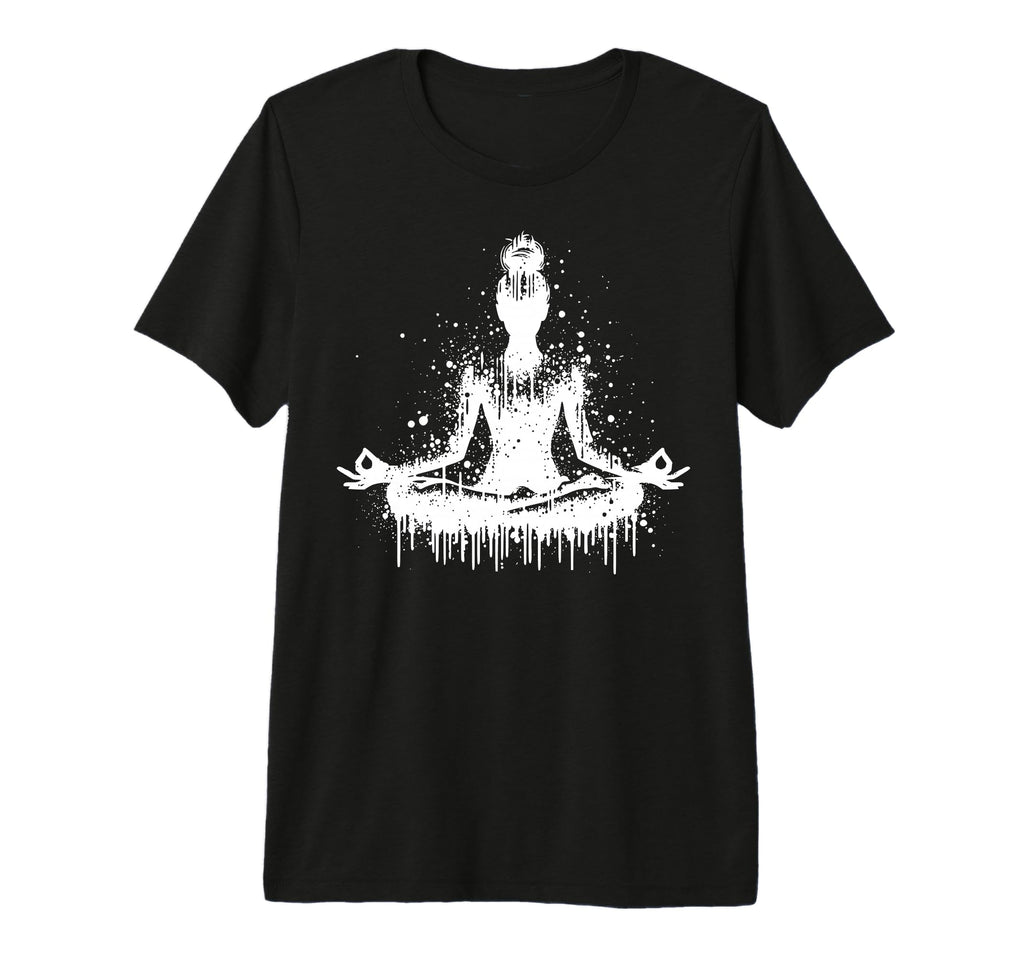 Abstract Meditation Silhouette T-Shirt - Casual Everyday Wear Unisex - T-Shirt, Sweatshirt, Hoodie