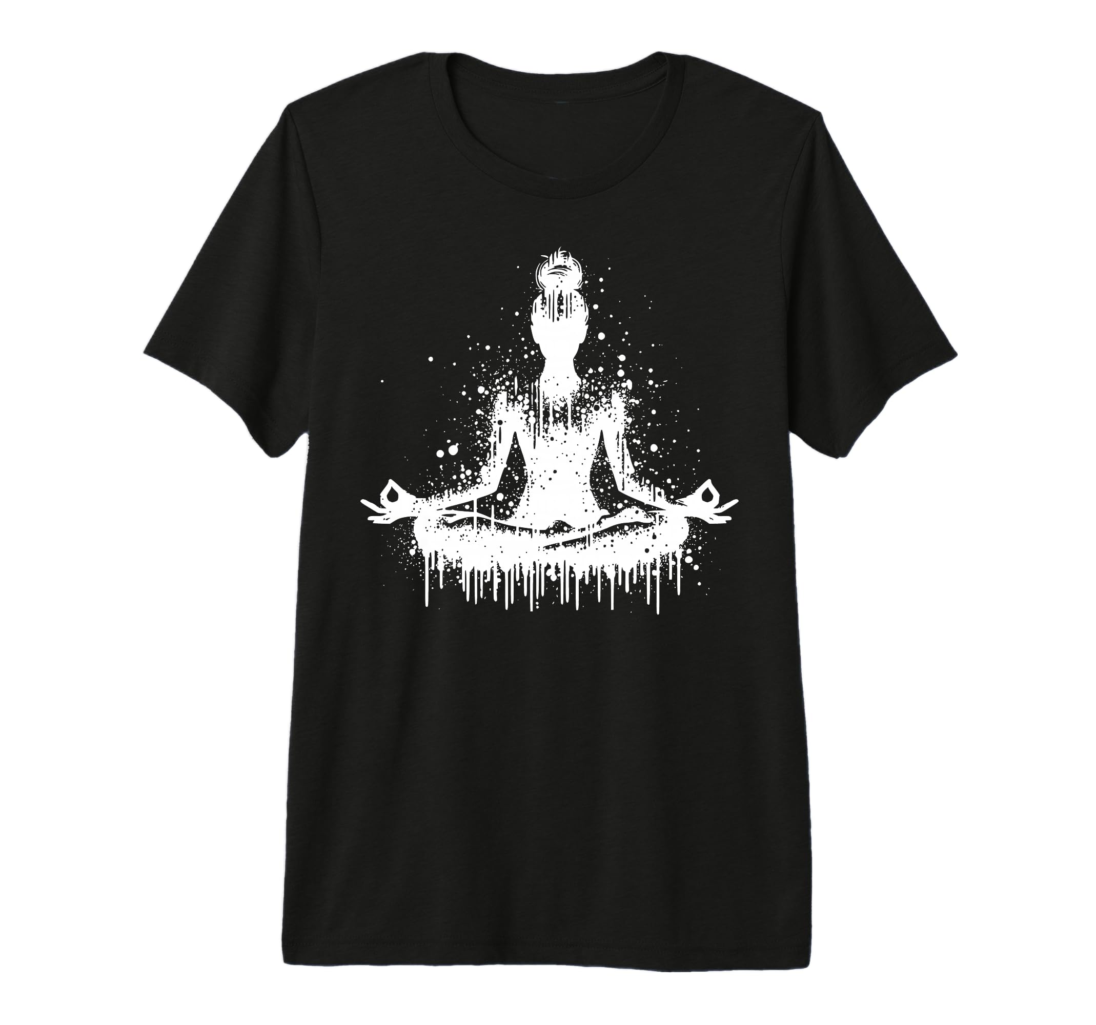 Abstract Meditation Silhouette T-Shirt - Casual Everyday Wear Unisex - T-Shirt, Sweatshirt, Hoodie