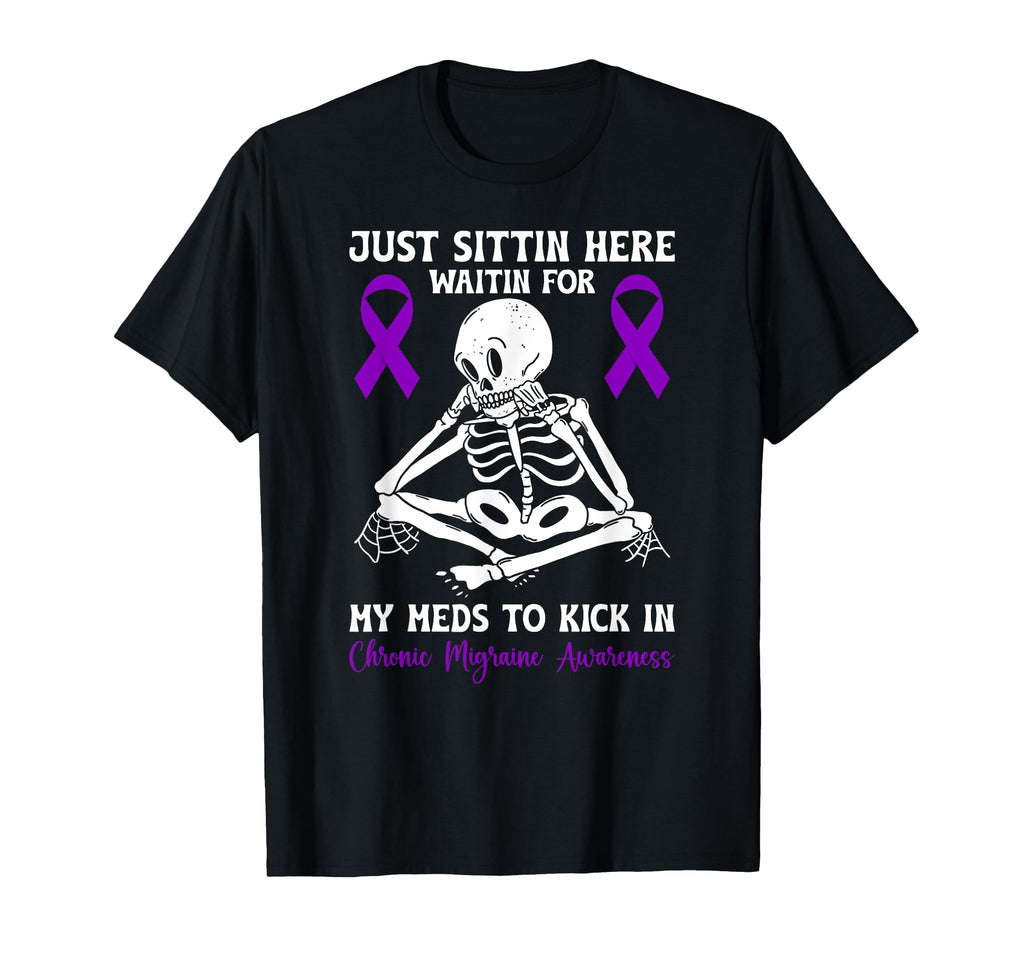 Chronic Migraine Awareness Month Funny T-Shirt - Trendy Graphic Men Women - T-Shirt, Sweatshirt, Hoodie
