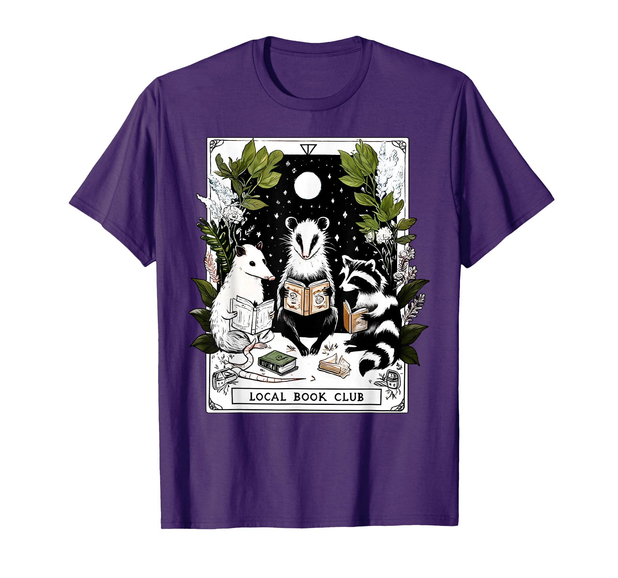 Local Book Club Tarot Card Trash Team T-Shirt - Unique Graphic for Adults - T-Shirt, Sweatshirt, Hoodie