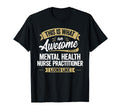 Awesome Mental Health Nurse Sweatshirt - Minimalist Print Men Women - T-Shirt, Sweatshirt, Hoodie