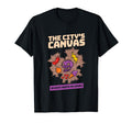Artist Urban Painting Citys Canvas T-Shirt - Custom Art Print for Adults - T-Shirt, Sweatshirt, Hoodie