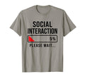 Social Battery Low Funny Introvert T-Shirt - Streetwear Style Unisex - T-Shirt, Sweatshirt, Hoodie
