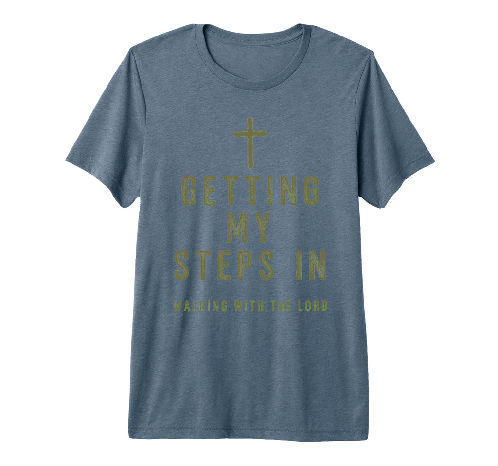 Getting My Steps Walking Lord Cross Tri T-Shirt - Unique Graphic Unisex - T-Shirt, Sweatshirt, Hoodie