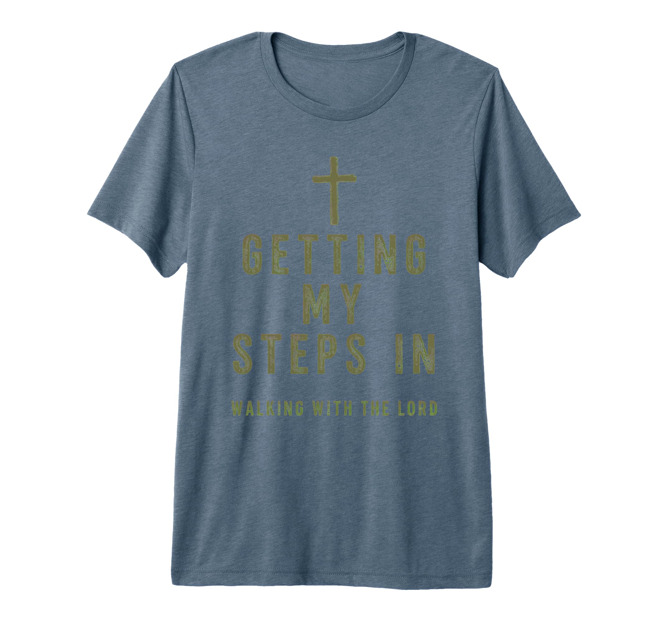 Getting My Steps Walking Lord Cross Tri T-Shirt - Unique Graphic Unisex - T-Shirt, Sweatshirt, Hoodie