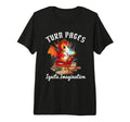 Turn Pages Ignite Imagination Dragon T-Shirt - Minimalist Print Men Women - T-Shirt, Sweatshirt, Hoodie
