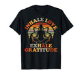 Inhale Love Exhale Gratitude Yoga T-Shirt - Graphic Print for Adults - T-Shirt, Sweatshirt, Hoodie
